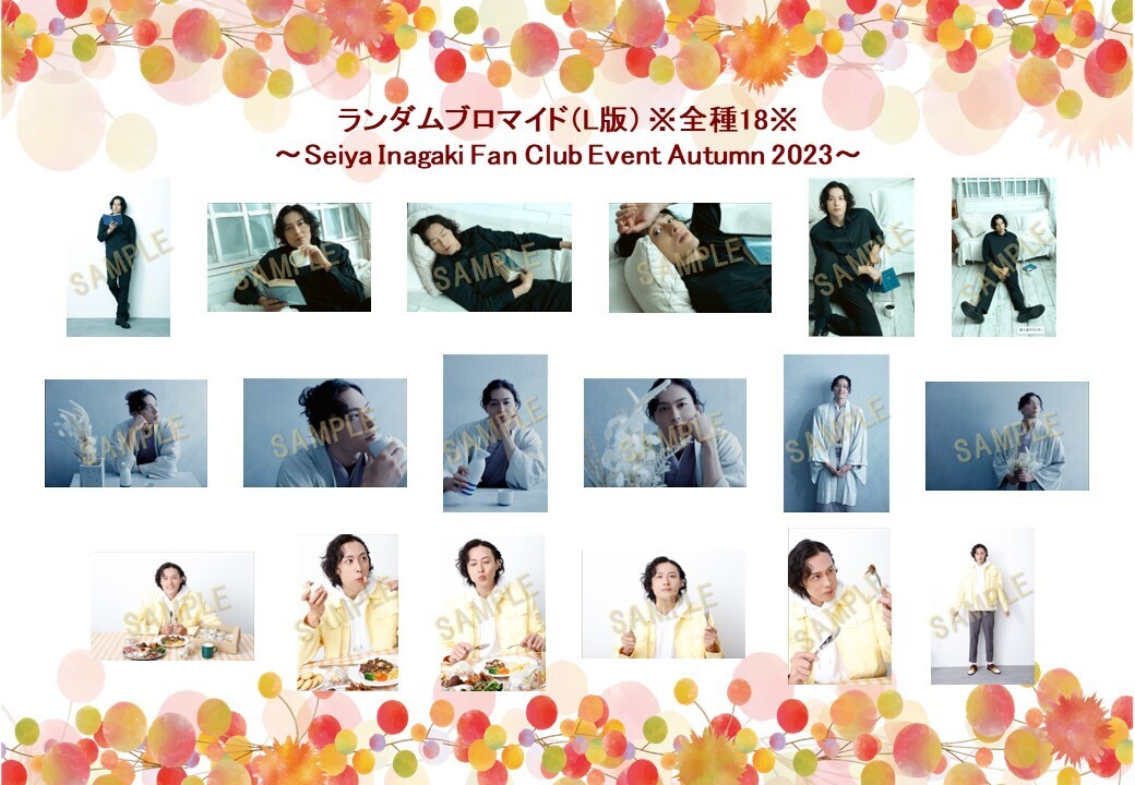 ランダムブロマイド (Seiya Inagaki Fanclub Event～Autumn 2023～)