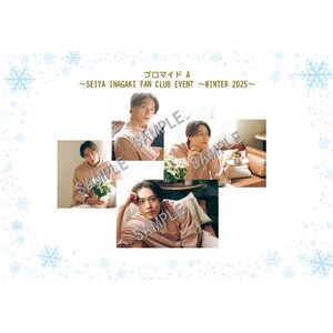 ブロマイドAセット (SEIYA INAGAKI FAN CLUB EVENT ～WINTER 2025～)